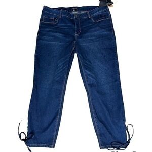 Signature studio classic rise crop